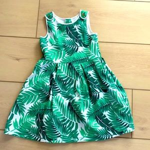 Janie and Jack palms girls dress